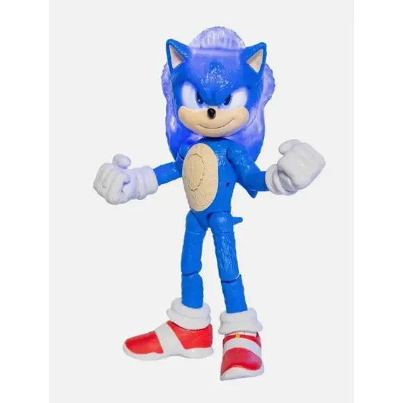 Sonic the Hedgehog 3 5" Light Up Action Figure Set - 4pk: Superheroes NWT - Picture 2 of 6